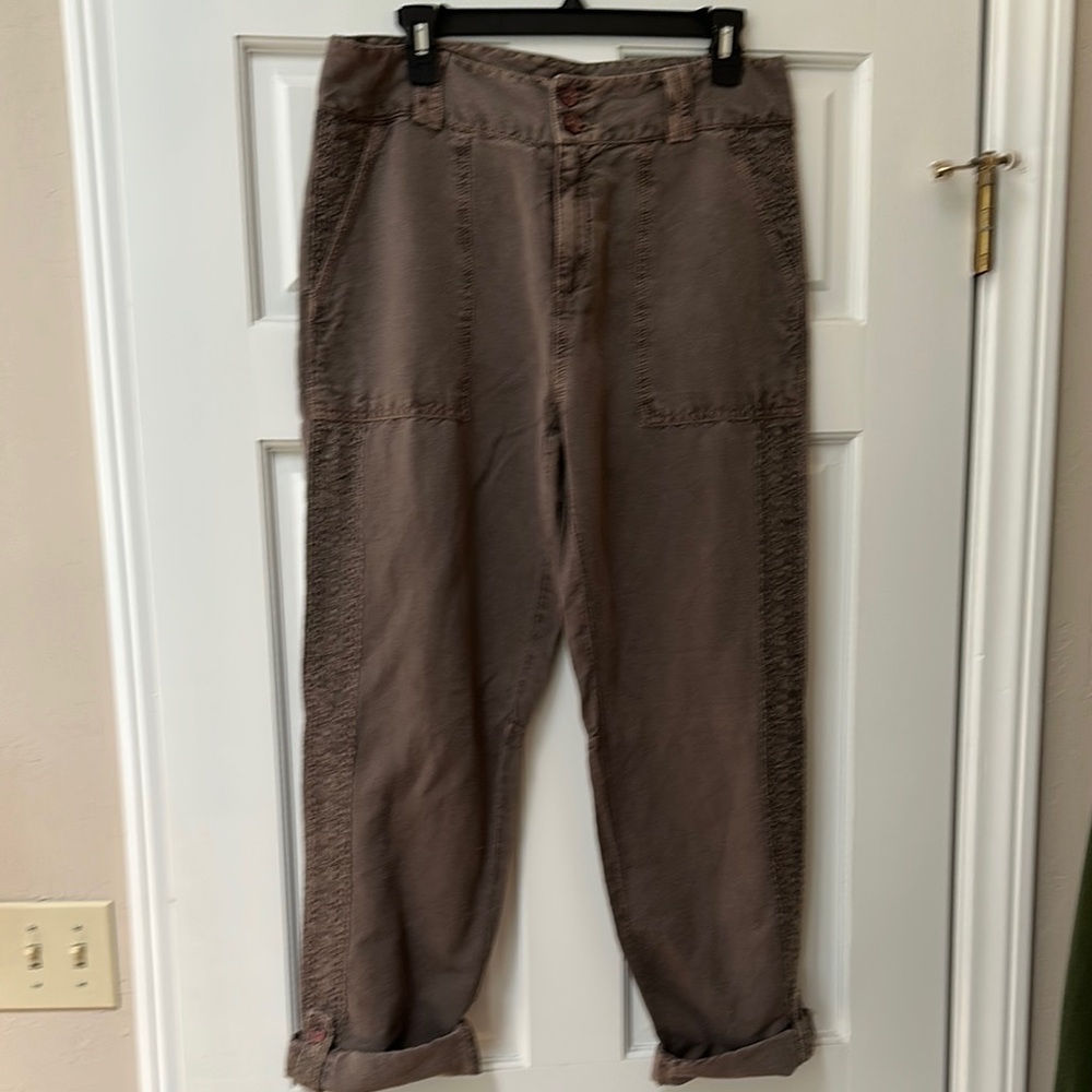 Sundance Brown Ankle Cropped Pants